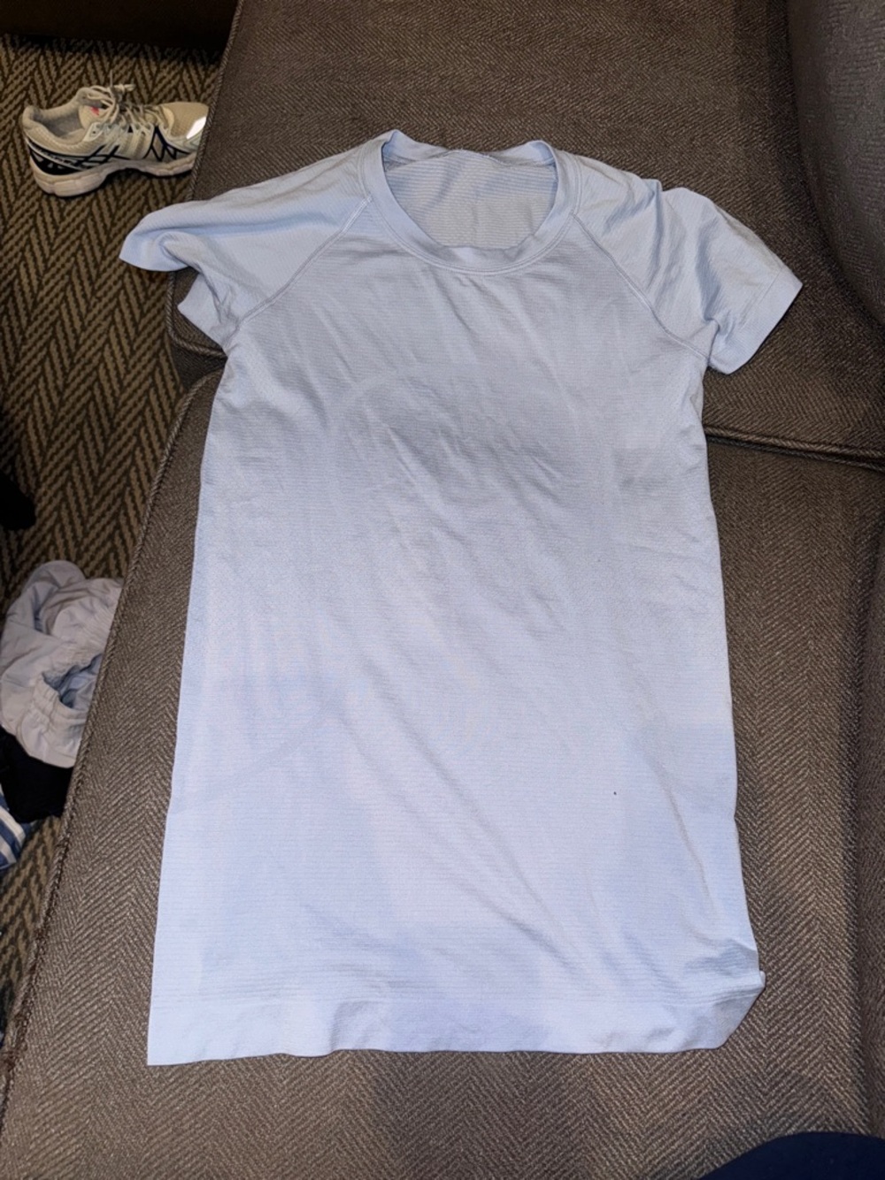lululemon athletica Short Sleeve Tee in Light Blue
